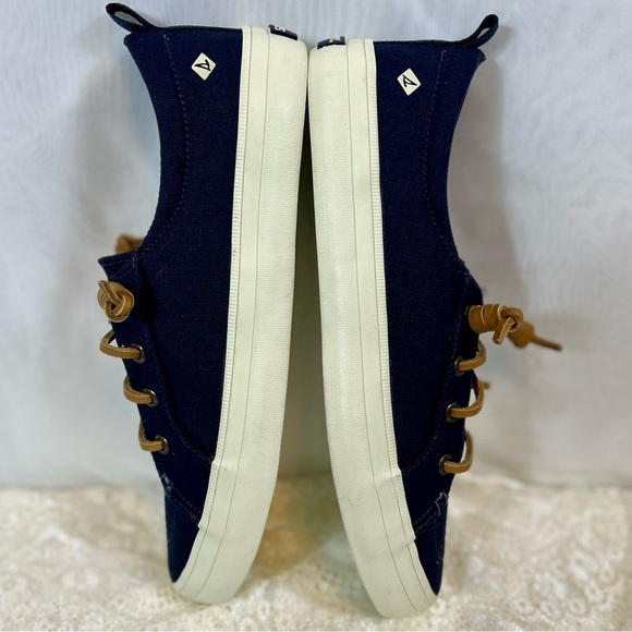 New Women’s Navy Blue Sperry Top Sider Shoes / Sz 7.5 - Picture 11 of 11